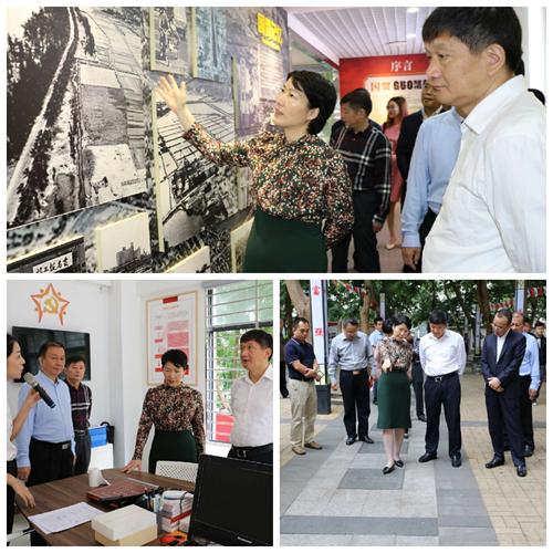 湖北省汉川市党政代表团来我区考察调研城市基层党建