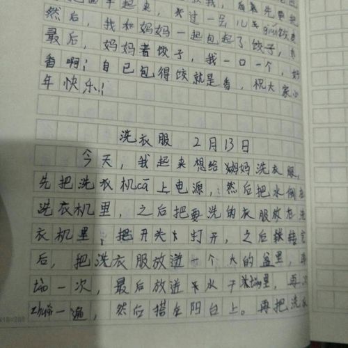 禾苗中队(三六)班劳动最光荣"洗衣服"