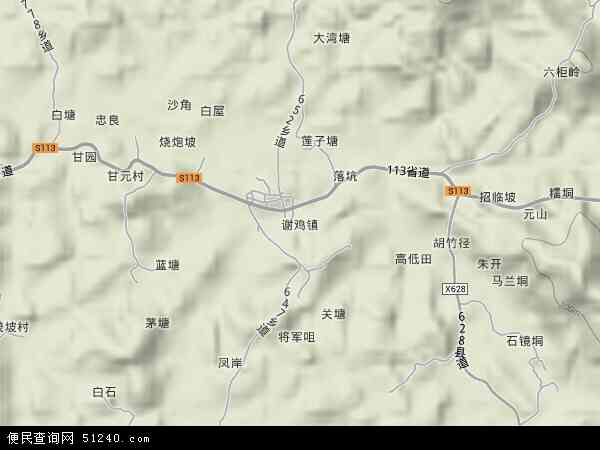 广东省茂名市高州地图