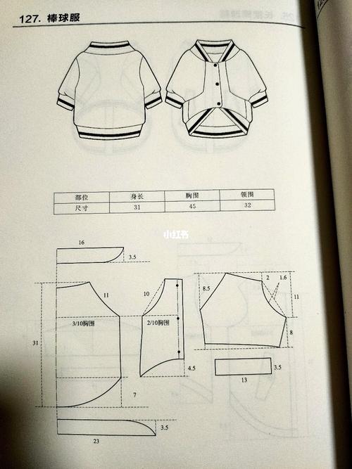 狗狗衣服纸样_狗狗_狗狗衣服_兴趣爱好_手工