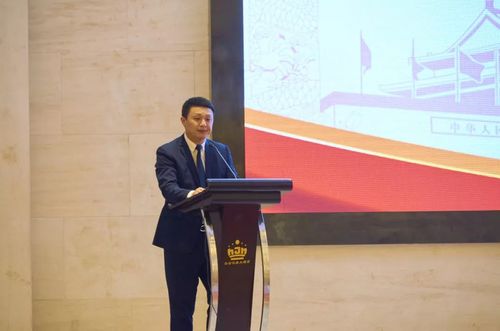白金汉爵大酒店总经理罗孟辉致辞