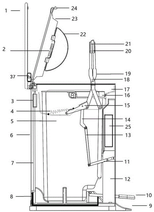 一种自动开袋垃圾桶的制作方法