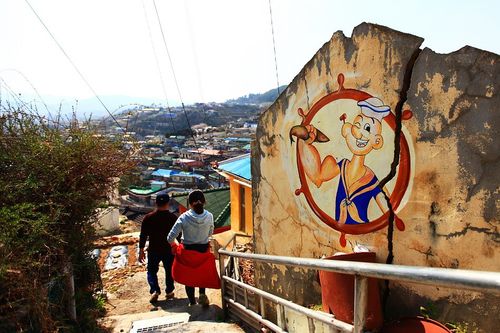 韩国各地壁画村大盘点