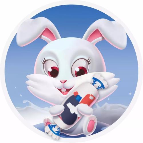 卡通大白兔头像