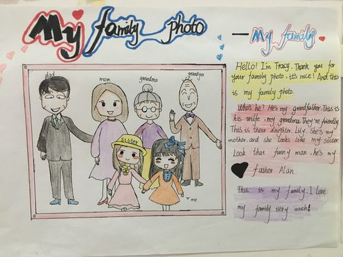 happy family,happy life—多姿多彩的英语手抄报活动