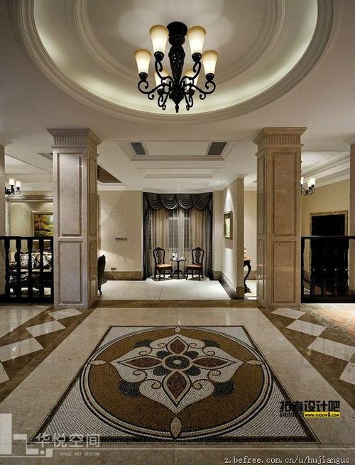 内门垭口-独立罗马柱装饰