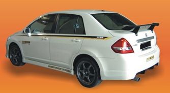 厂家专业销售日产颐达gt版尾翼,大包围