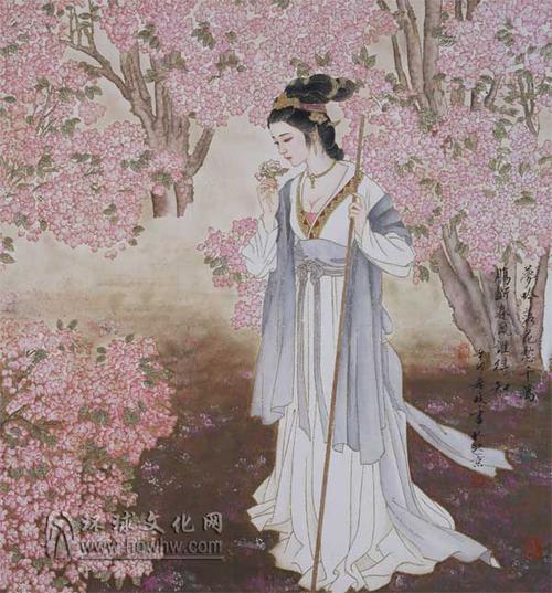郑希林仕女:林黛玉