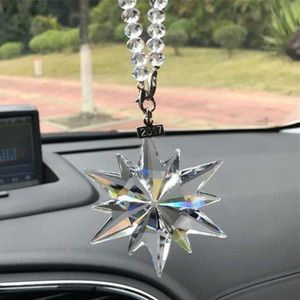 00 13人付款  淘宝 代购正品施华洛世奇雪花2017款透明水晶汽车挂件车