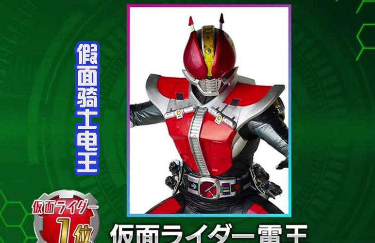 假面骑士电王人气最高不愧是东映亲儿子帝骑哥能排到第几名