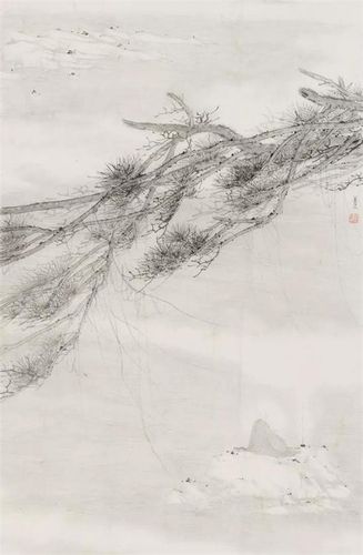 董金良《照见一》97x59cm