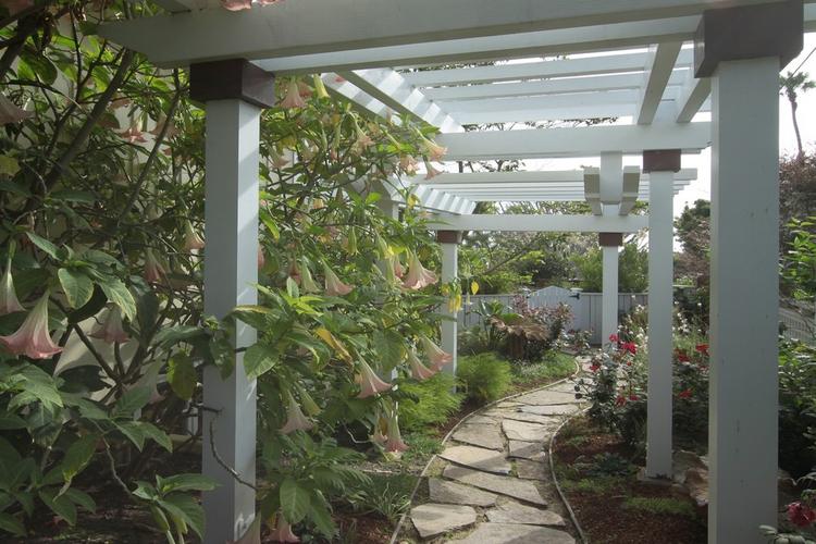 别墅花园走廊曼陀罗装饰设计欣赏