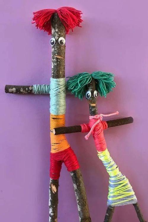 低结构材料树枝的多种手工