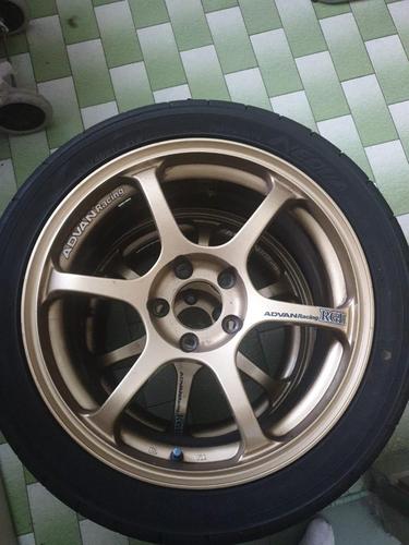 advan racing rg2 with 2pc ad08r 2pc re71