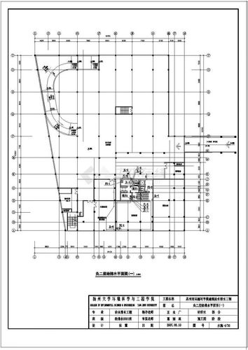 土木工程毕业设计某19层写字楼给排水工程毕业设计图和设计说明全套