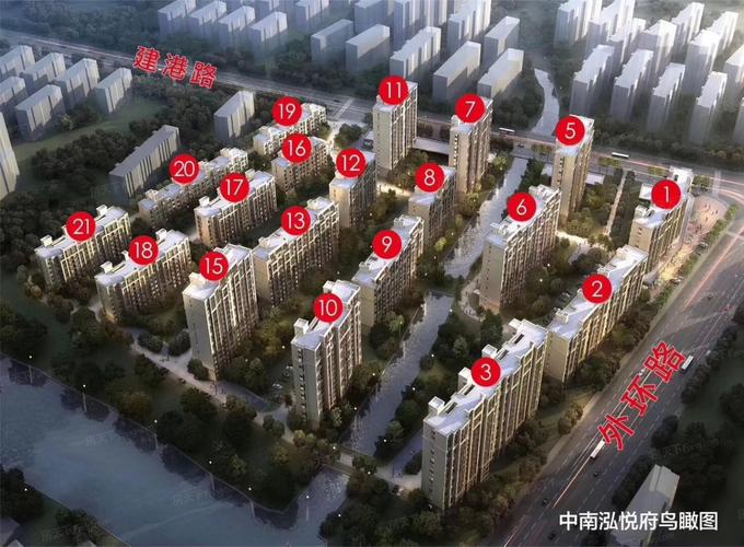 中南泓悦府在售价格为12500元平方米