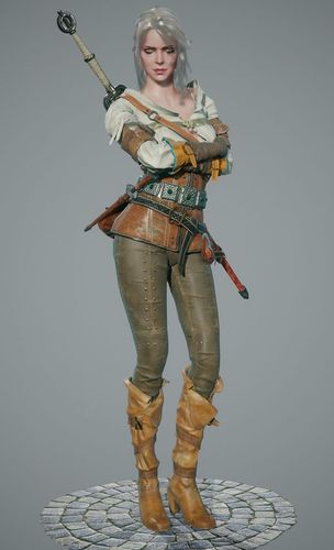 the witcher3 ciri-likeness, juhee ryu