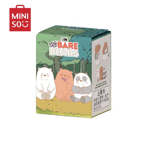 名创优品miniso咱们裸熊baby系列创意玩偶叠叠乐盲盒摆件混参数