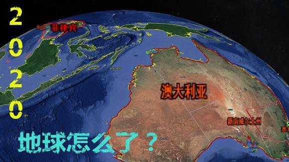 假如世界国家按人口数量换个位置,地图上是这样排列