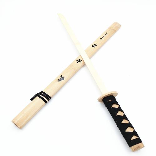 武士刀 竹制武士刀 日本东洋刀 竹制玩具刀无杀伤力 竹武士刀玩具