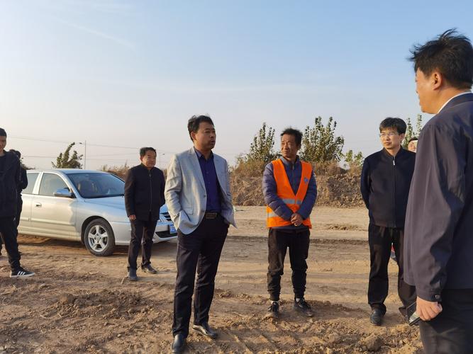 区领导张守栋,张杰现场督导滏阳河综合整治工作