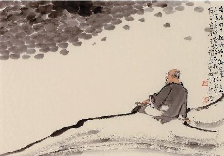 李学明 银塘秋老 54×77cm 2012年