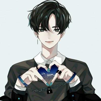 单身黑白漫画头像男生头像带字图片大全集