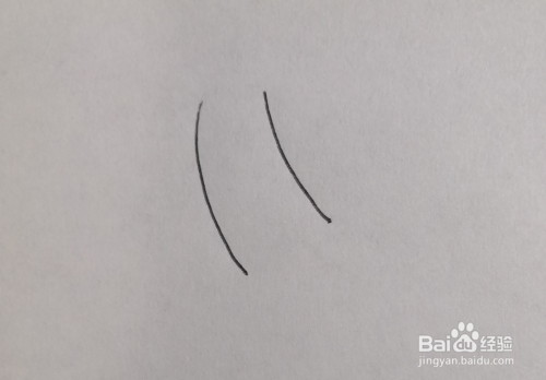 手工/爱好 > 书画/音乐 1 首先,在a4白纸上用黑色水笔画一个滑滑梯的