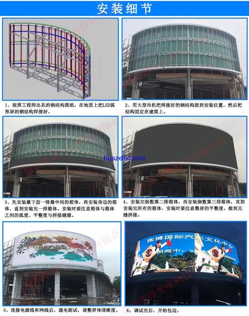 p4户外led弧形屏|led弧形显示屏|弧形led全彩显示屏
