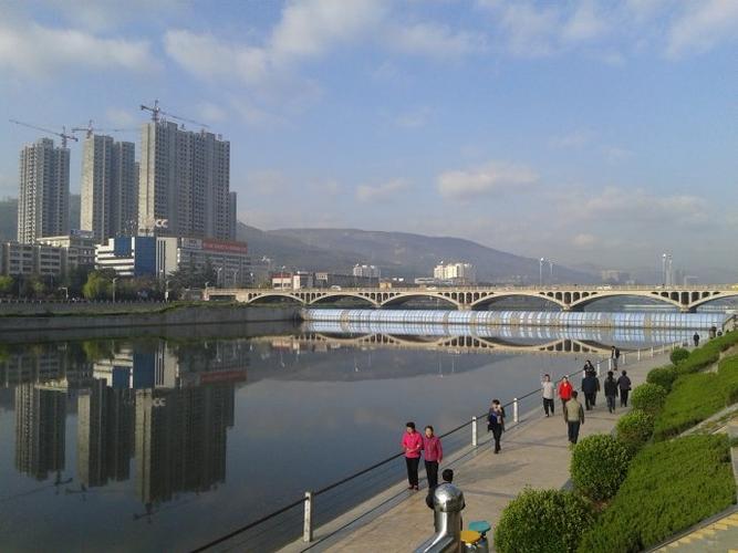 天水市区一角_西汉水人_新浪博客