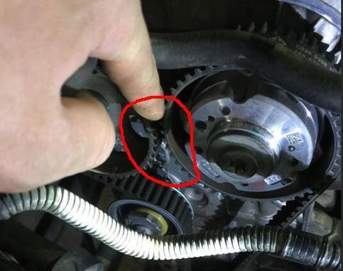 15新捷达正时皮带安装图?