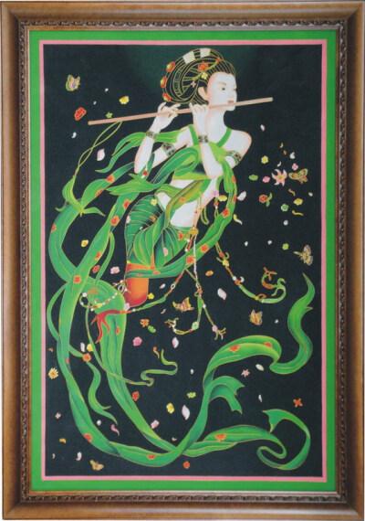 制作金丝彩砂画手抄报 制作手抄报