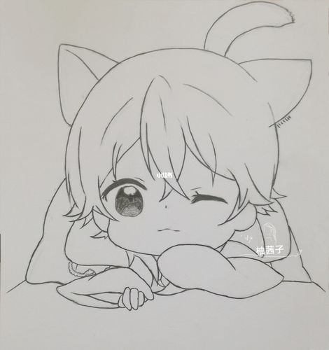 铅笔画手绘过程图_铅笔画_手绘_文化_绘画