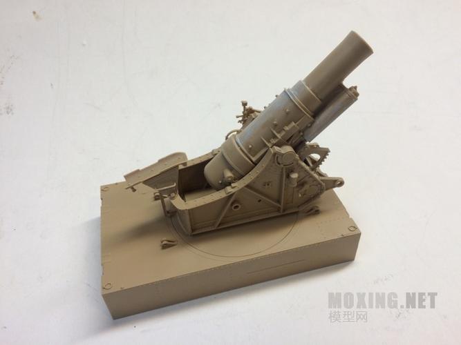 takom(三花)2011 斯柯达m1916 305mm攻城榴弹炮版件(4)