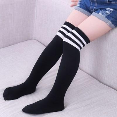 防臭外穿幼童卡通小孩子小学生儿童袜女童半筒袜儿童长袜子过膝.