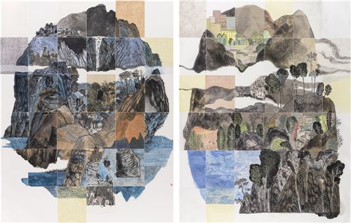 当代青年艺术家卢虓与她的山水画艺术