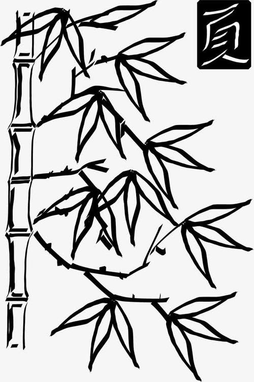 关键词 : 竹子,手绘,免费矢量下载,矢量图,插画,竹叶