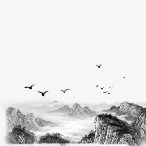 看到本作品,你可能还会对水墨画  山水风景 装饰