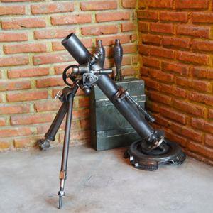 定做马克沁重机枪模型二战仿真迫击炮摆件真人cs军事装饰摄影道具