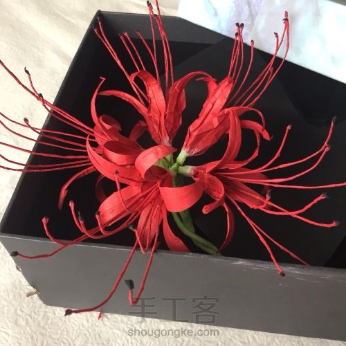 彼岸花折纸花瓣 手工折纸大全-蒲城教育文学网