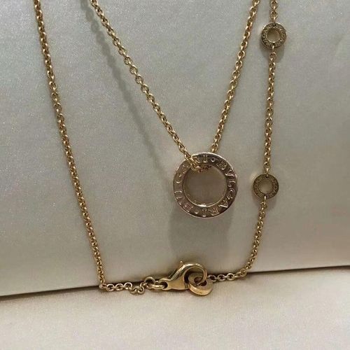 bvlgari 宝格丽 宝格丽 白陶瓷镶钻项链