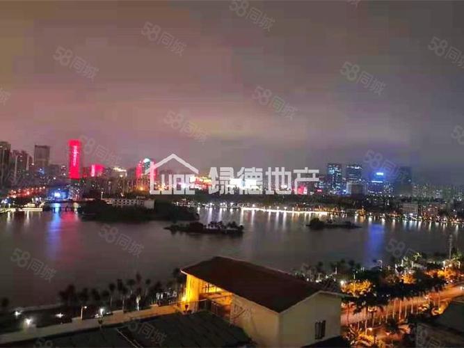 红城湖湖城大境旁一线湖景房碧湖豪庭豪装大3房出租