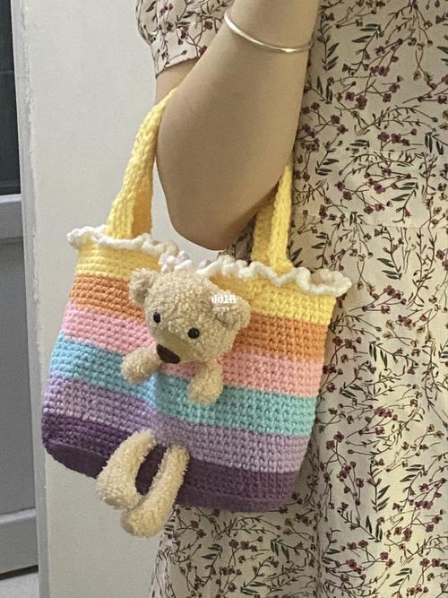 手工钩织包_包包_钩织_手工制作_钩针编织_教程_手工钩织包包_兴趣