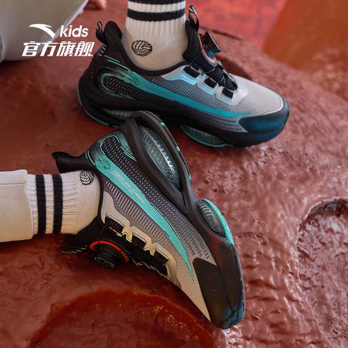 新款跑步运动鞋童鞋气垫童男中大安踏