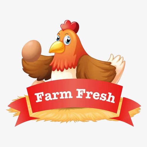 卡通鸡窝,鸡蛋,卡通母鸡,生蛋,下蛋,孵化小鸡, 孵蛋, 农场