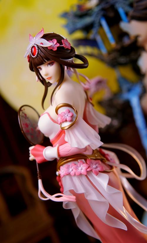 手办鉴赏王者荣耀甄姬游梦惊园ver