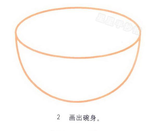 碗简笔画