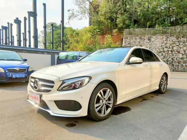 2017年3月 奔驰 奔驰c级 2017款 c 200 l-长沙果达优品名车二手车