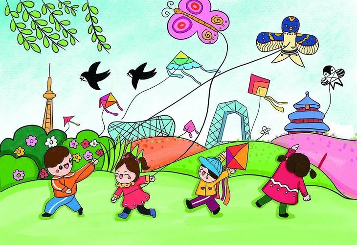 最美人间四月天,京城小画师的作品惊艳了春天