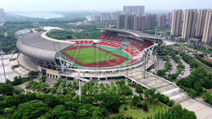 【4k】荆门生态运动公园体育场_3840x2160_高清视频素材下载(编号